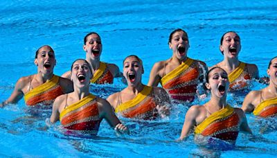 La natación artística española confirma a sus ocho nadadoras para París 2024