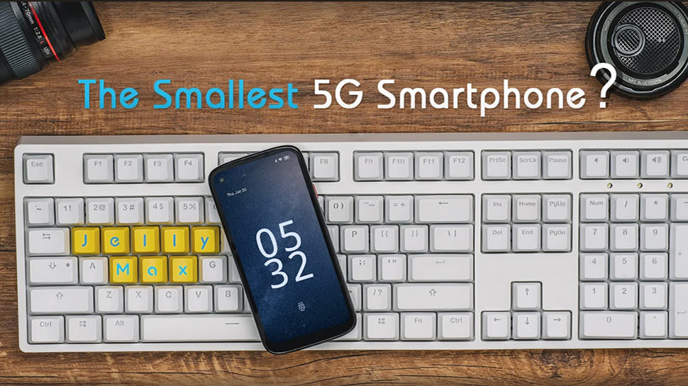 Here comes the world's smallest 5G smartphone to date: obscure Chinese vendor set to debut minuscule mobile called Jelly Max, for minute mitts — but who will end up using it?