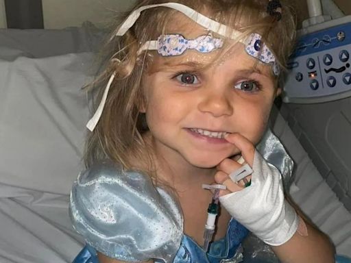 Girl, 6, paralysed and unable to talk after bout of chickenpox triggers a stroke