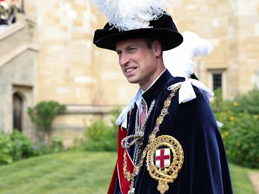 Prince William Joins King Charles and Queen Camilla at Royal Ceremony — Sporting Ostrich Feather Hats!