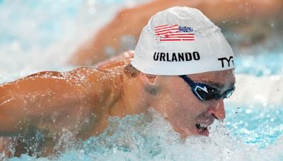 Here's how Sacramento swimmer Luca Urlando is doing in the Paris Olympics