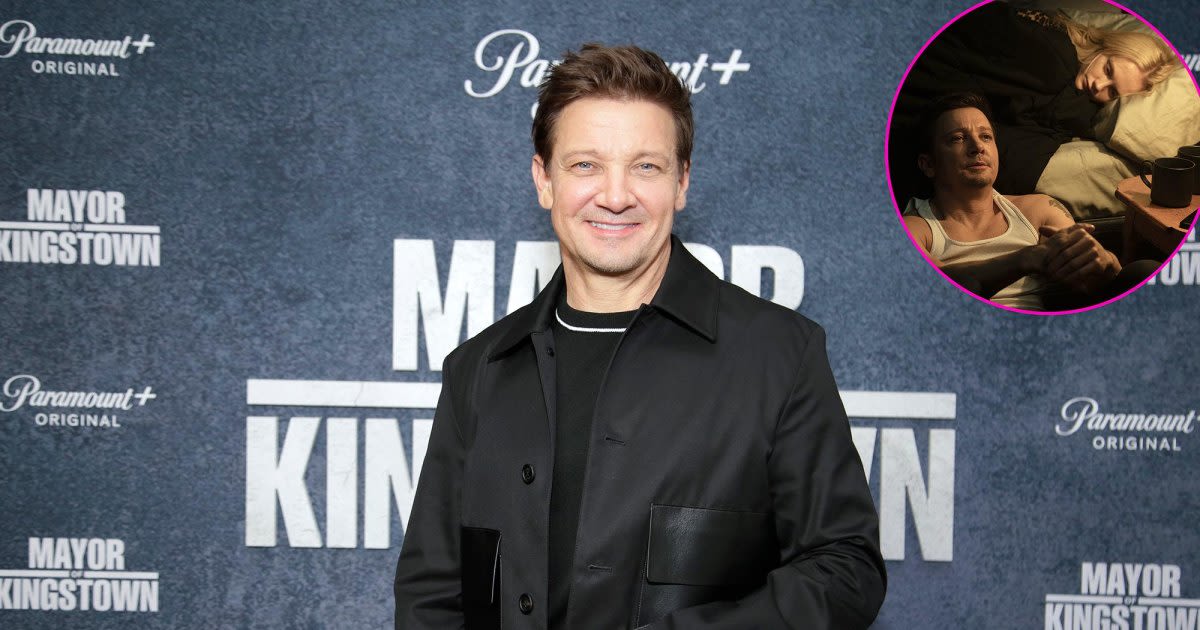 Jeremy Renner Talks Romance for Mayor of Kingstown's Mike and Iris