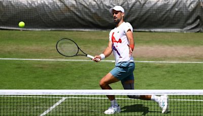 Wimbledon 2024: Djokovic upbeat for The Championships after testing knee to maximum