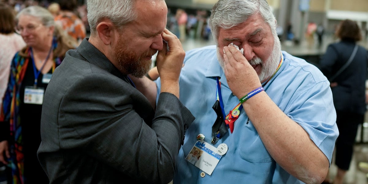 United Methodists, at major conference, repeal their church’s longstanding ban on LGBTQ clergy