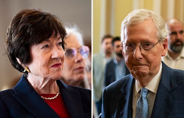 McConnell, Collins on collision course with Democrats over spending parity