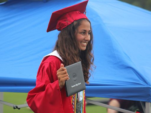 Vault, run & walk: Creekside's Maya Till celebrates graduation to remember at FHSAA track