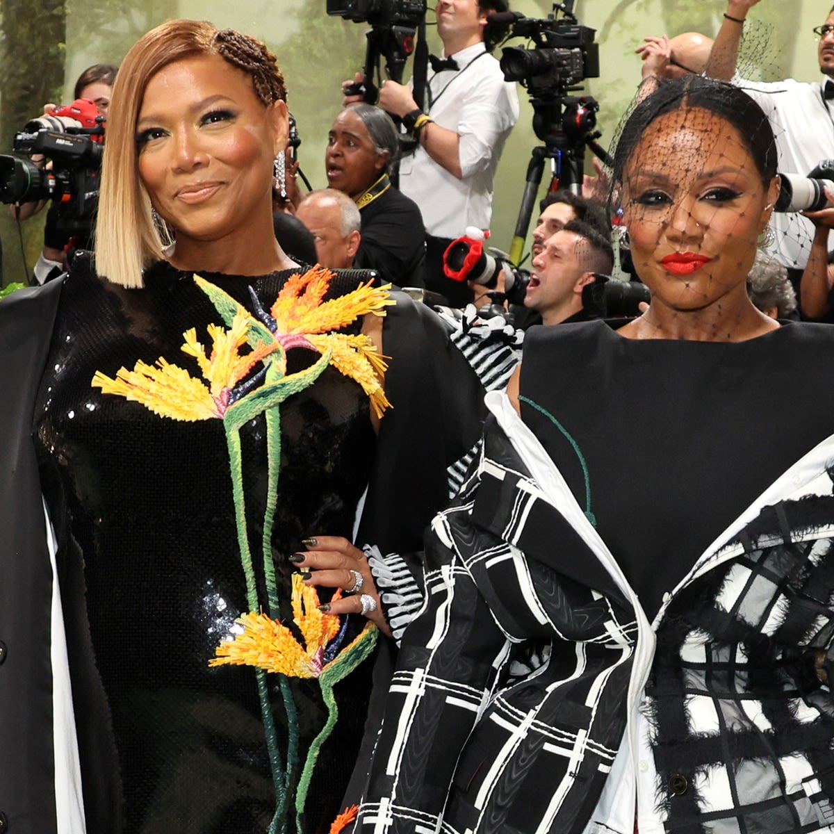 See Queen Latifah & Partner Eboni Nichols on Rare Outing at Met Gala