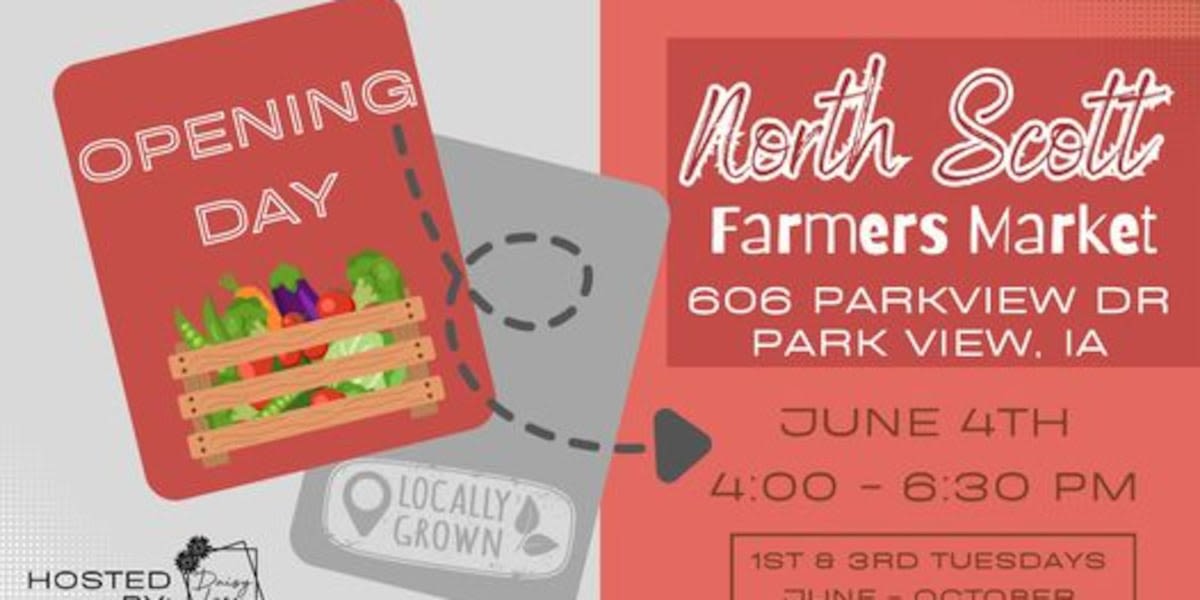 New North Scott Farmers Market launches for season