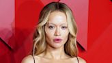 Rita Ora Gives Off Mermaid Vibes in a Naked Dress and Face Prosthetics at British Fashion Awards