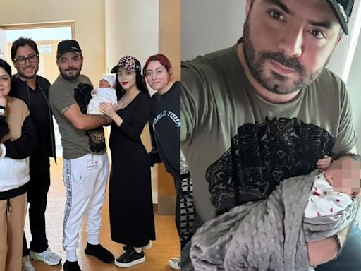 Sale a la luz la foto del encuentro entre Eugenio Derbez y Victoria Ruffo tras el nacimiento de su nieta Tessa