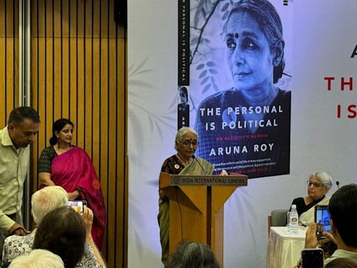 Personal is Political—Ex-IAS officer Aruna Roy wants to provoke conversations with her memoir