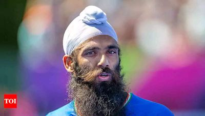 Jarmanpreet Singh eyes Olympic debut in front of mother | Paris Olympics 2024 News - Times of India