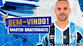 Grêmio anuncia a contratação do atacante Martin Braithwaite