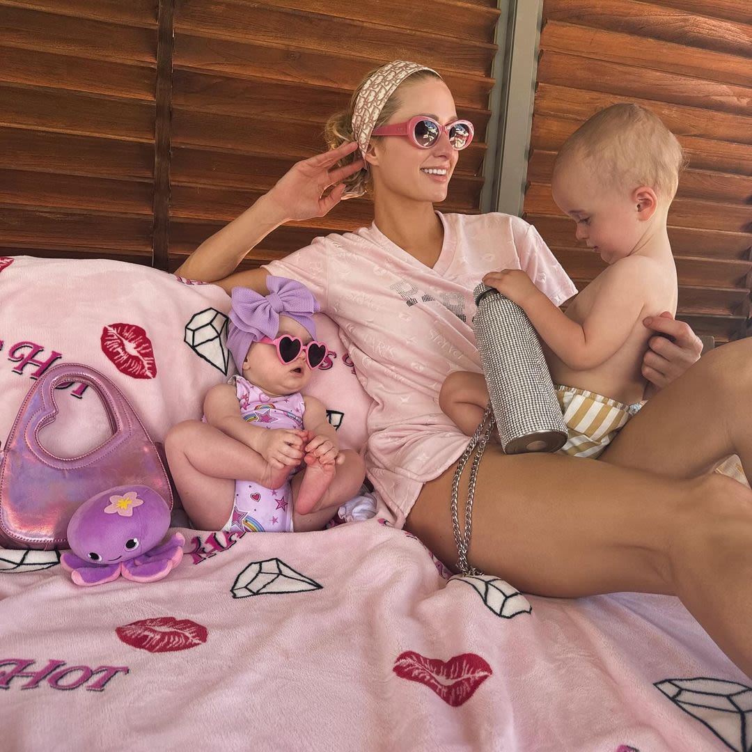 Paris Hilton Responds to Fans’ Concerned Comments About Her Son’s Life Jacket Being on Backwards