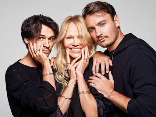 Pamela Anderson and Her Sons Dress Up in Diamonds and Reflect on Their Bond for Gorgeous Pandora Campaign