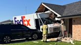 Suspected drunk and high FedEx driver arrested after crashing truck into house, police say