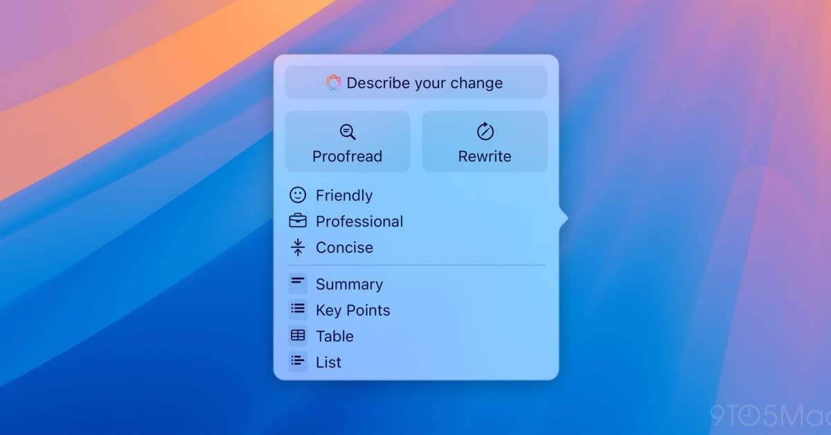 Here’s how Apple Intelligence will improve your writing in iOS 18 - 9to5Mac