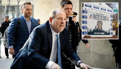 Harvey Weinstein cooling his heels in special Rikers cell after overturned rape conviction