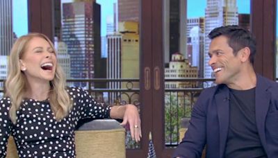 'Live': Kelly Ripa confesses she let Mark Consuelos wear pants that looked "ridiculous" for her own "amusement"