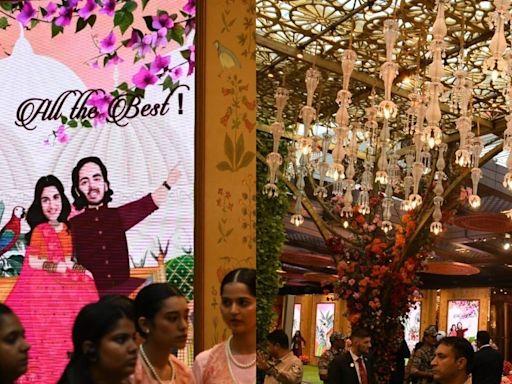 Anant Ambani, Radhika Merchant Wedding: Antilia Decked Up For Mameru Ceremony; Photos, Videos Go Viral - News18