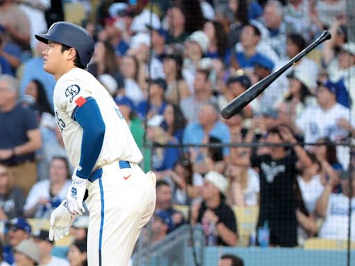 Shohei Ohtani stays hot, crushing another homer as Dodgers split series with Angels