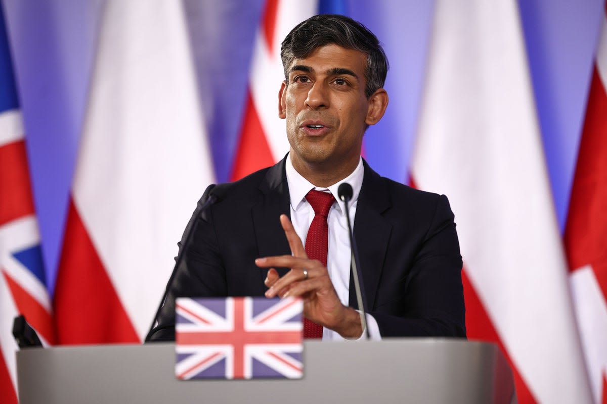 Rishi Sunak defends spending £75 billion on defence over NHS and schools