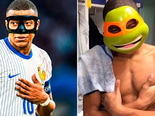 El posteo de Mbappé tras su lesión en la nariz que hizo furor: los mejores consejos de los fanáticos