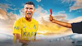 Cristiano Ronaldo sent off for a thunderous elbow in Al Nassr defeat