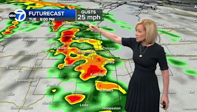 Chicago weather forecast includes risk of severe storms Tuesday