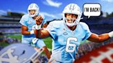 The QB Drake Maye beat out as starter is returning to North Carolina football in transfer portal