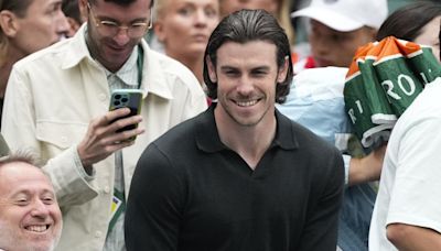 Bale, invitado de lujo de Djokovic en Wimbledon