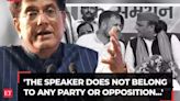 Speaker post election: Consensus process failed, INDIA bloc wanted to dictate terms: Piyush Goyal