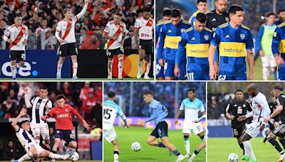 Se cerró la primera jornada de la Liga Profesional: cómo están los ingresos a las copas, los promedios y el cronograma de la fecha 2