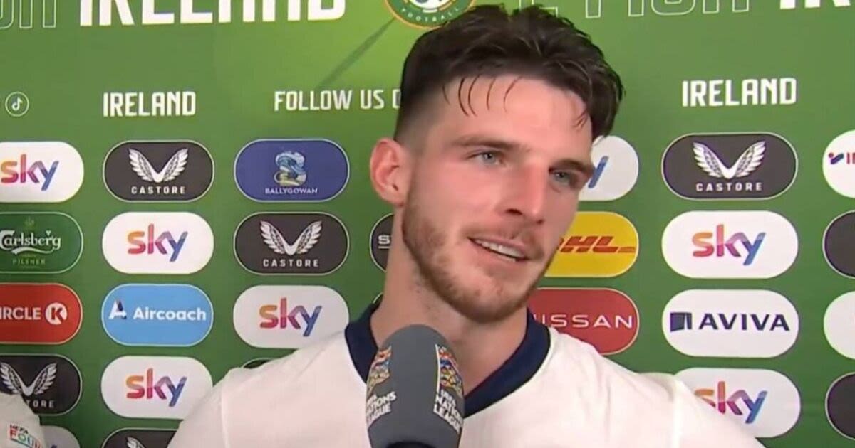 Declan Rice reveals why he refused to wear captain's armband in Ireland win