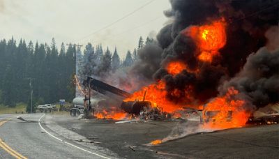 Explosion at an Idaho gas station leaves two critically injured and others presumed dead