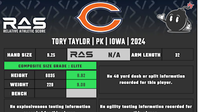 Chicago Bears rookie analysis: Punter Tory Taylor