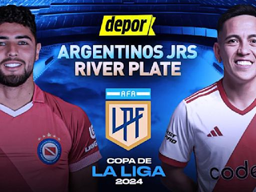 River vs Argentinos Juniors EN VIVO vía ESPN y STAR Plus: ver transmisión de Liga Profesional