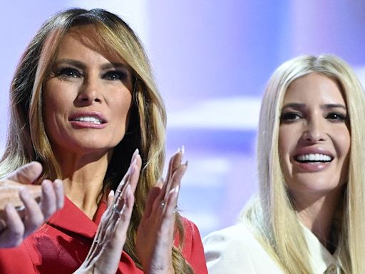 En impecables atuendos, Melania e Ivanka Trump unen fuerzas en apoyo de Donald Trump