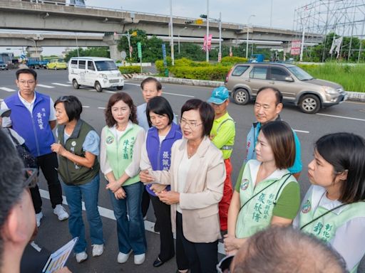 陳素月會勘台76線埔心交流道 盼解決回堵問題 (圖)