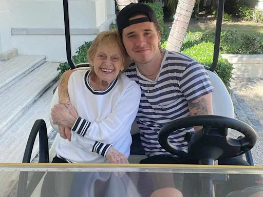 Brooklyn Beckham and Wife Nicola Peltz Pay Tribute to Her Late Grandmother: ‘Happiest Person Ever’