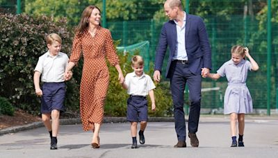 La estricta norma de Kate Middleton y el príncipe Guillermo con sus hijos: si la incumplen, expulsados