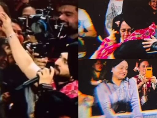 Diljit Dosanjh introduces his family for first time ever at UK concert. Watch emotional moment