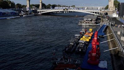 Men’s Olympic triathlon is postponed due to concerns over water quality in Paris’ Seine River