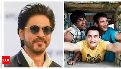 Did you know Shah Rukh Khan called himself the '4th Idiot' for rejecting Aamir Khan, R Madhavan and Sharman Joshi starrer '3 Idiots'? | - Times of India