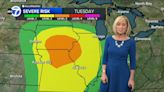 Chicago weather forecast includes severe threat Tuesday, Wednesday