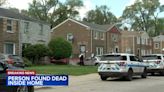 Chicago police investigate death at Jeffery Manor home