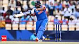 Watch: Rohit Sharma pushes Mitchell Starc in unwanted record book with 29-run over | Cricket News - Times of India