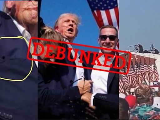 Was Trump really shot in the chest? No, these images of the assassination attempt are fake or misleading