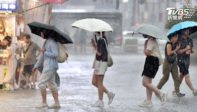 全台變烤箱！明起午後雷雨「連轟7天」 1縣市天氣狂飆38度 │TVBS新聞網