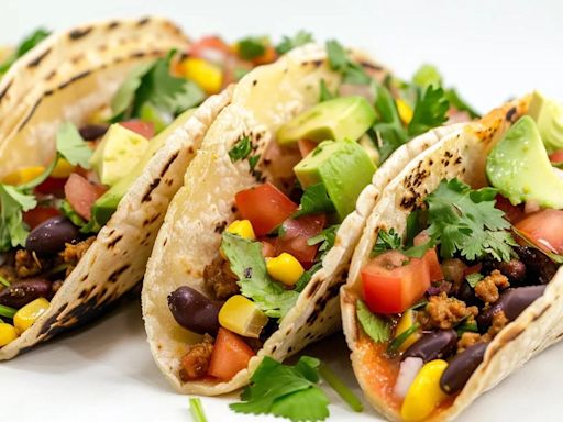 Receta de tacos de verdura, rápida y fácil